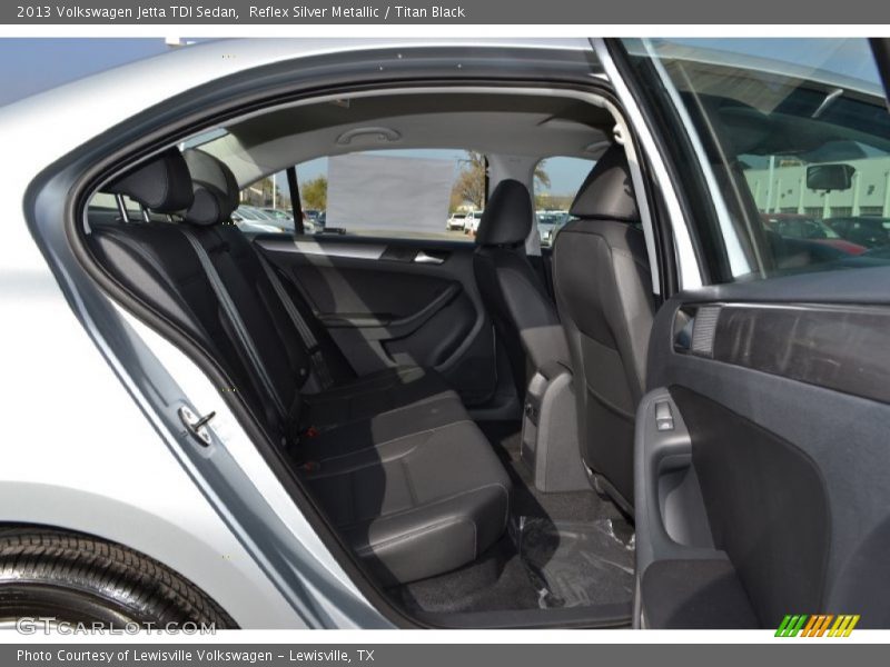 Reflex Silver Metallic / Titan Black 2013 Volkswagen Jetta TDI Sedan