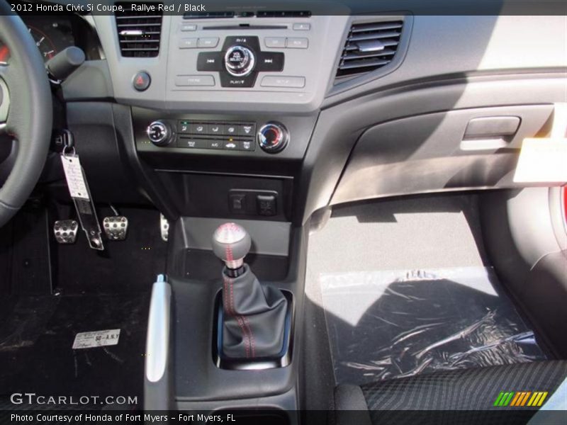 Rallye Red / Black 2012 Honda Civic Si Coupe
