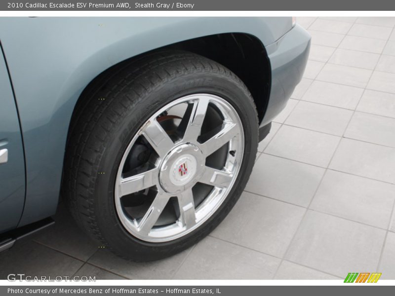 Stealth Gray / Ebony 2010 Cadillac Escalade ESV Premium AWD