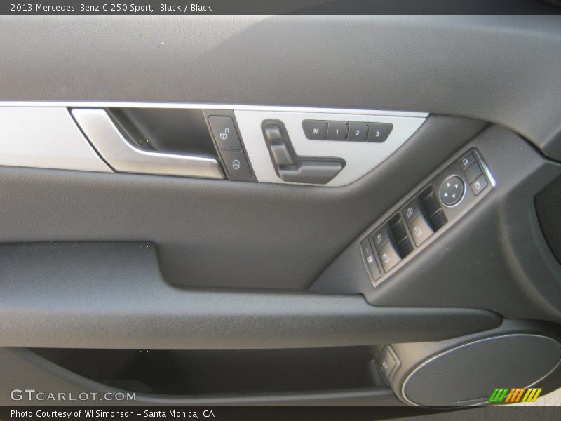 Black / Black 2013 Mercedes-Benz C 250 Sport