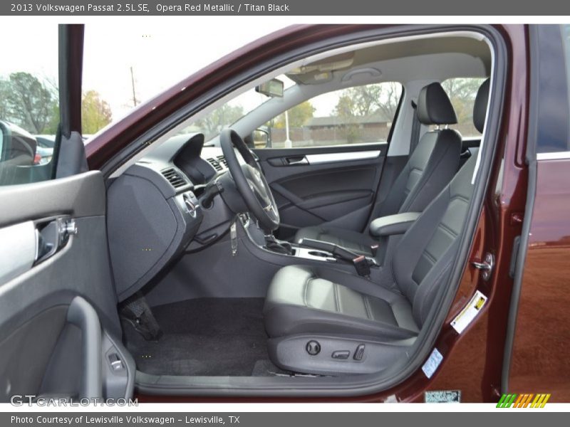 Opera Red Metallic / Titan Black 2013 Volkswagen Passat 2.5L SE