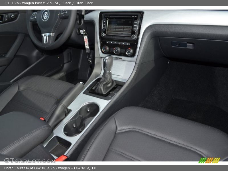 Black / Titan Black 2013 Volkswagen Passat 2.5L SE