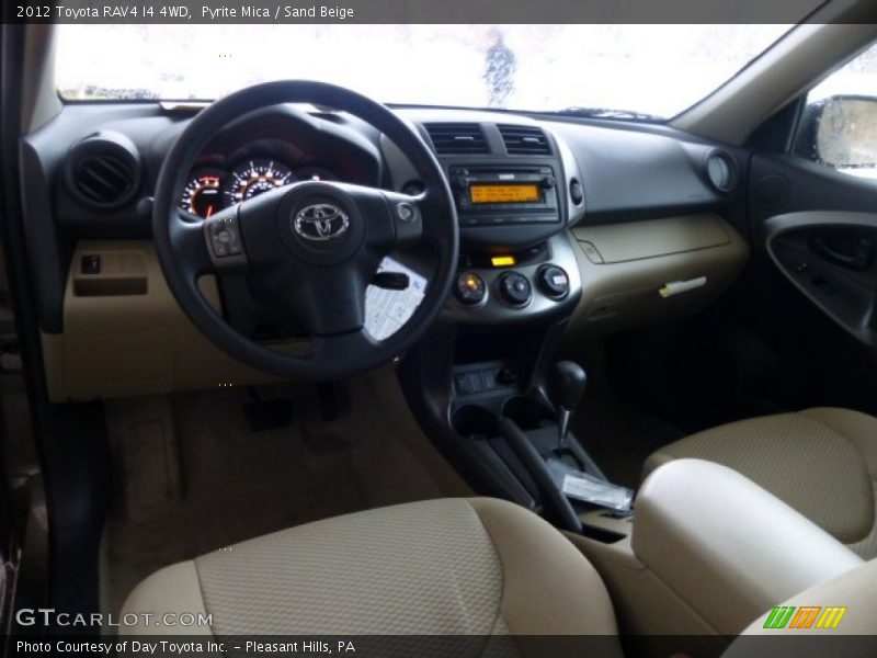 Pyrite Mica / Sand Beige 2012 Toyota RAV4 I4 4WD