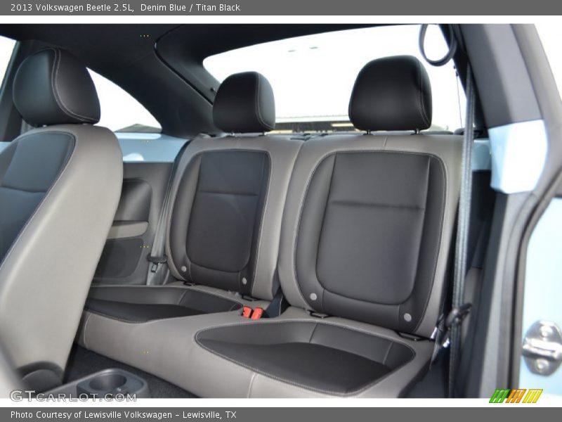 Denim Blue / Titan Black 2013 Volkswagen Beetle 2.5L