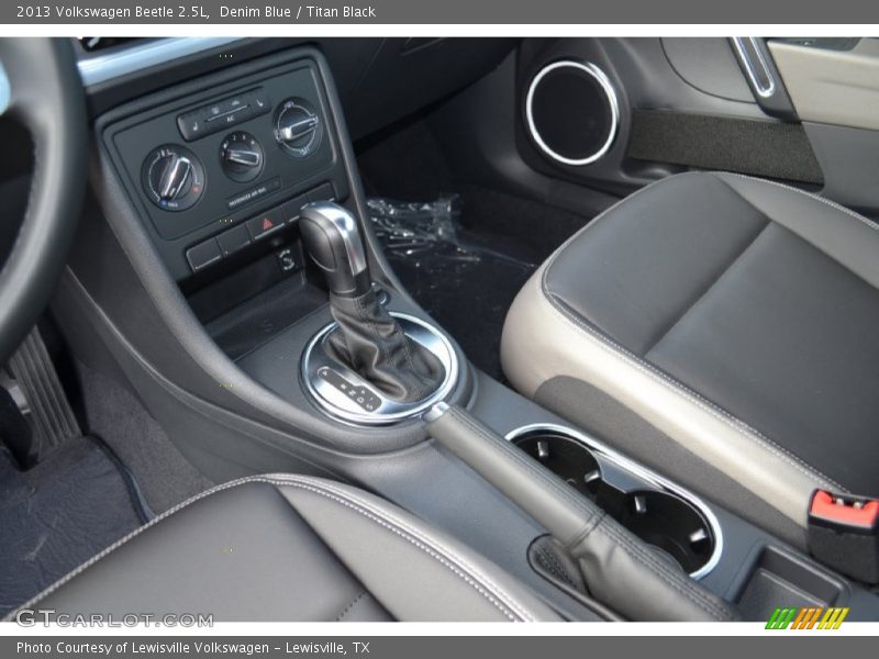 Denim Blue / Titan Black 2013 Volkswagen Beetle 2.5L