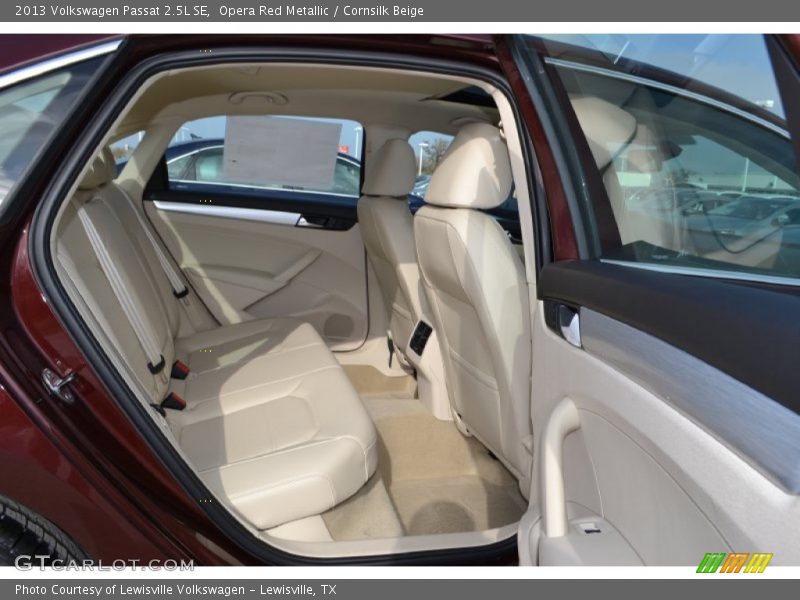 Opera Red Metallic / Cornsilk Beige 2013 Volkswagen Passat 2.5L SE