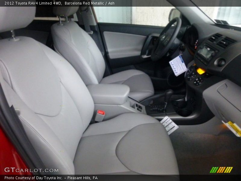 Barcelona Red Metallic / Ash 2012 Toyota RAV4 Limited 4WD
