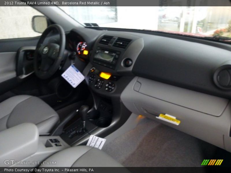 Barcelona Red Metallic / Ash 2012 Toyota RAV4 Limited 4WD