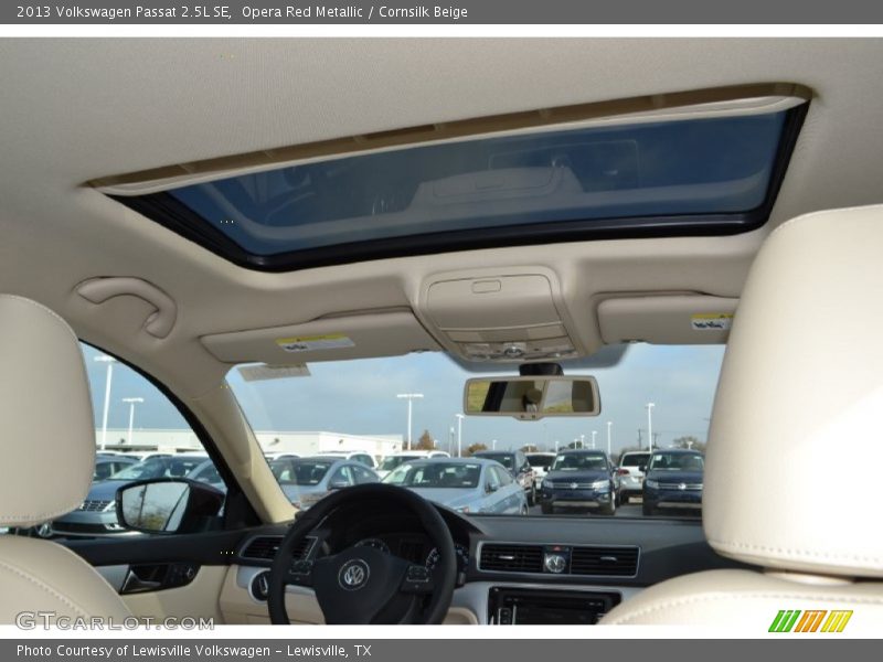 Opera Red Metallic / Cornsilk Beige 2013 Volkswagen Passat 2.5L SE