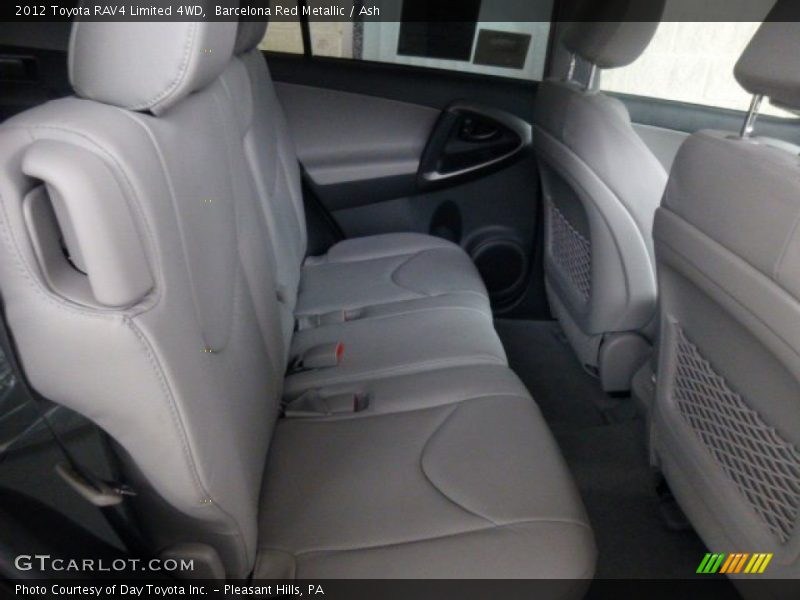 Barcelona Red Metallic / Ash 2012 Toyota RAV4 Limited 4WD