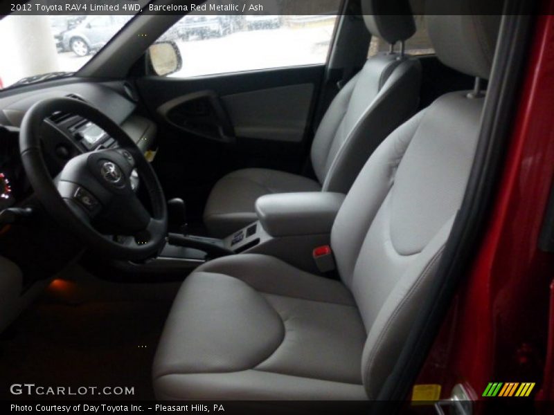 Barcelona Red Metallic / Ash 2012 Toyota RAV4 Limited 4WD