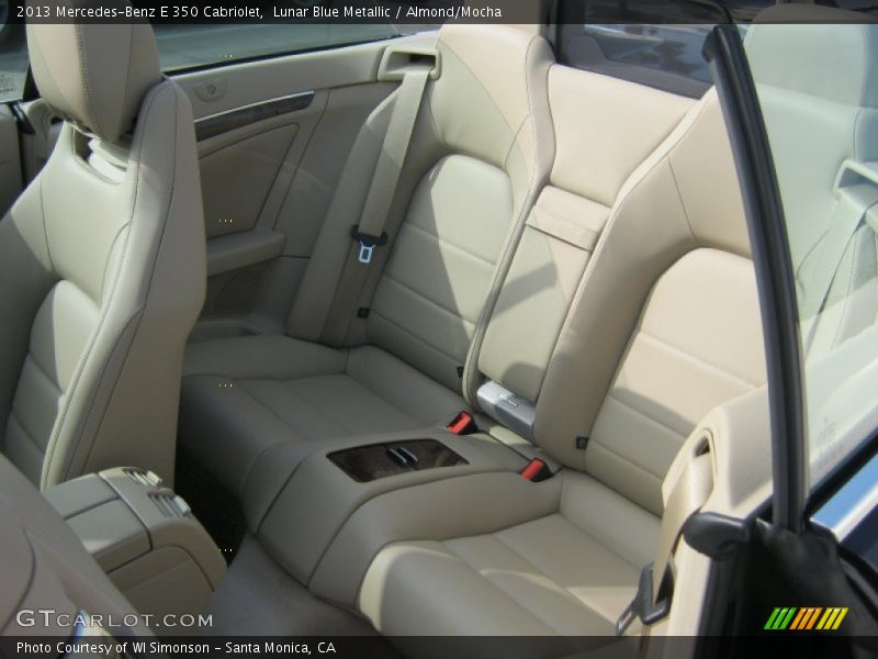 Lunar Blue Metallic / Almond/Mocha 2013 Mercedes-Benz E 350 Cabriolet