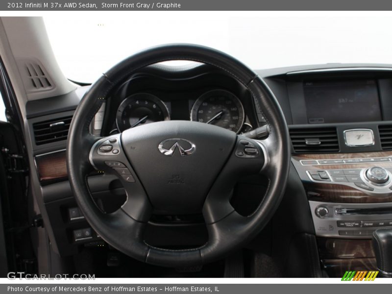  2012 M 37x AWD Sedan Steering Wheel