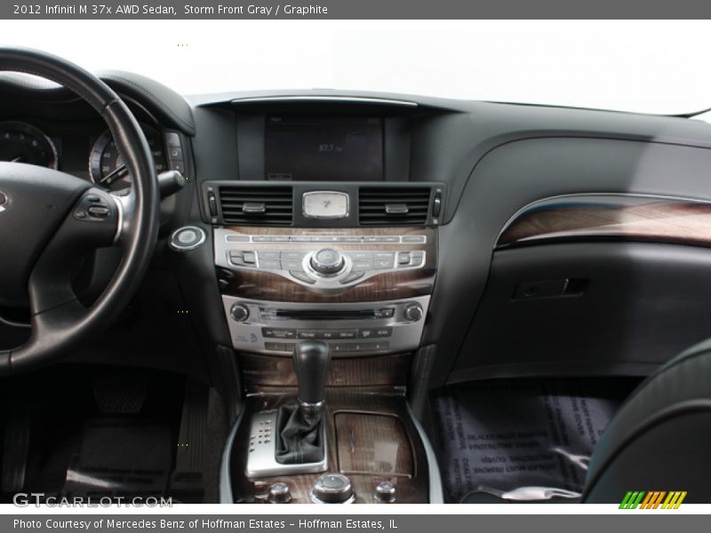 Storm Front Gray / Graphite 2012 Infiniti M 37x AWD Sedan