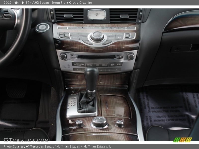 Controls of 2012 M 37x AWD Sedan