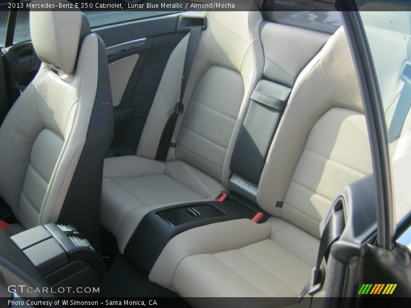 Lunar Blue Metallic / Almond/Mocha 2013 Mercedes-Benz E 350 Cabriolet