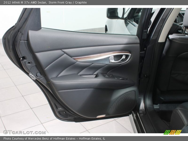 Storm Front Gray / Graphite 2012 Infiniti M 37x AWD Sedan