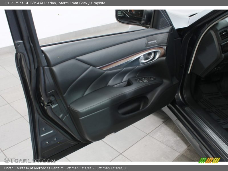 Storm Front Gray / Graphite 2012 Infiniti M 37x AWD Sedan