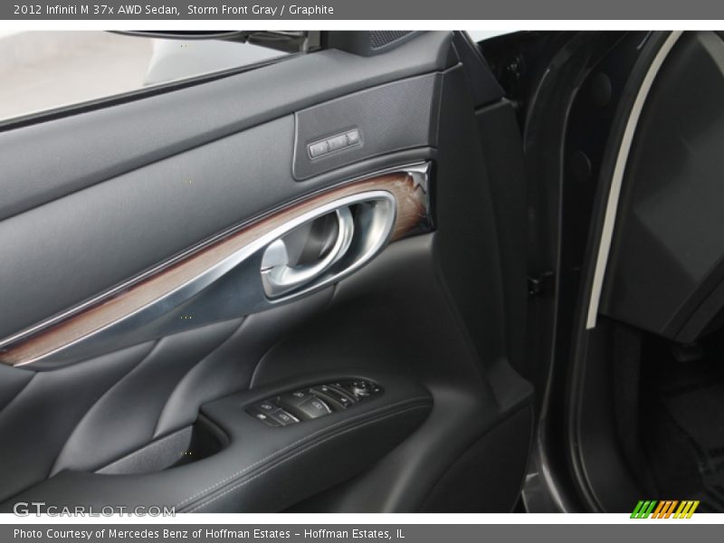 Storm Front Gray / Graphite 2012 Infiniti M 37x AWD Sedan
