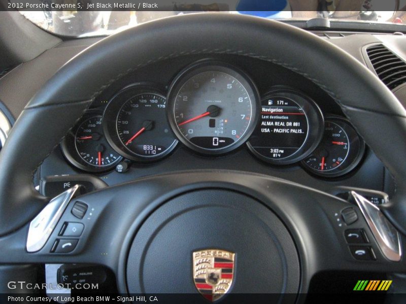  2012 Cayenne S S Gauges