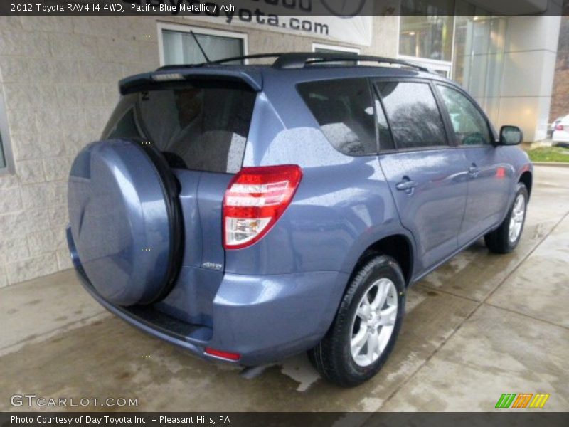 Pacific Blue Metallic / Ash 2012 Toyota RAV4 I4 4WD