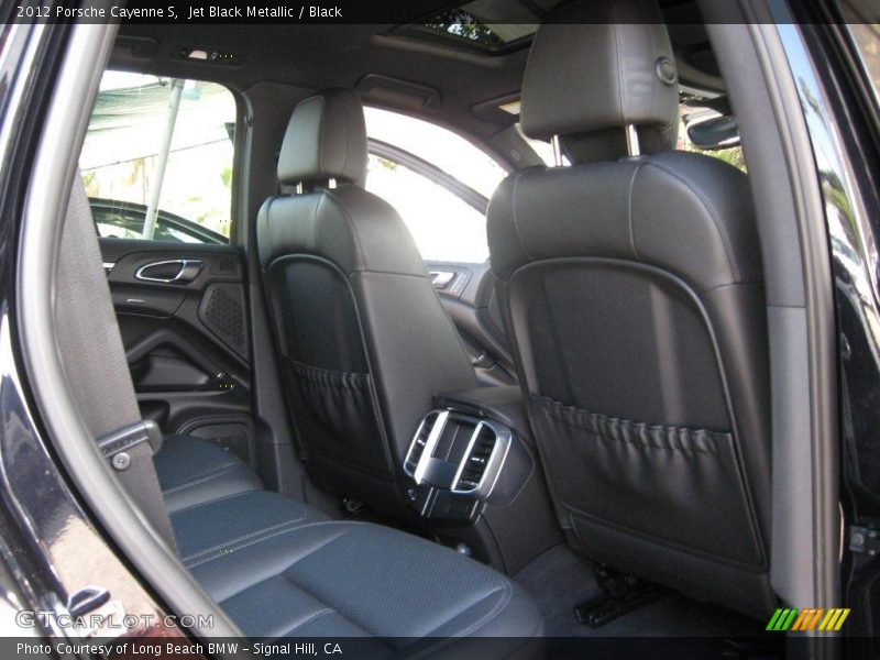 Jet Black Metallic / Black 2012 Porsche Cayenne S