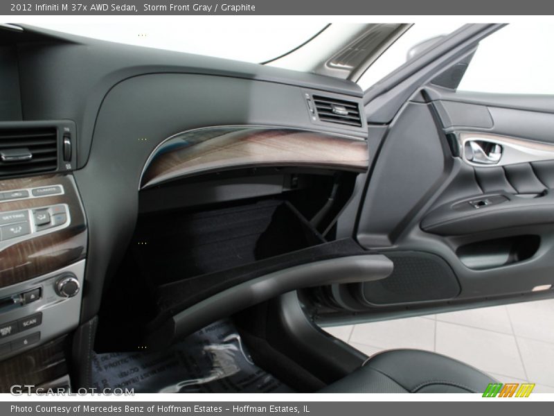 Storm Front Gray / Graphite 2012 Infiniti M 37x AWD Sedan