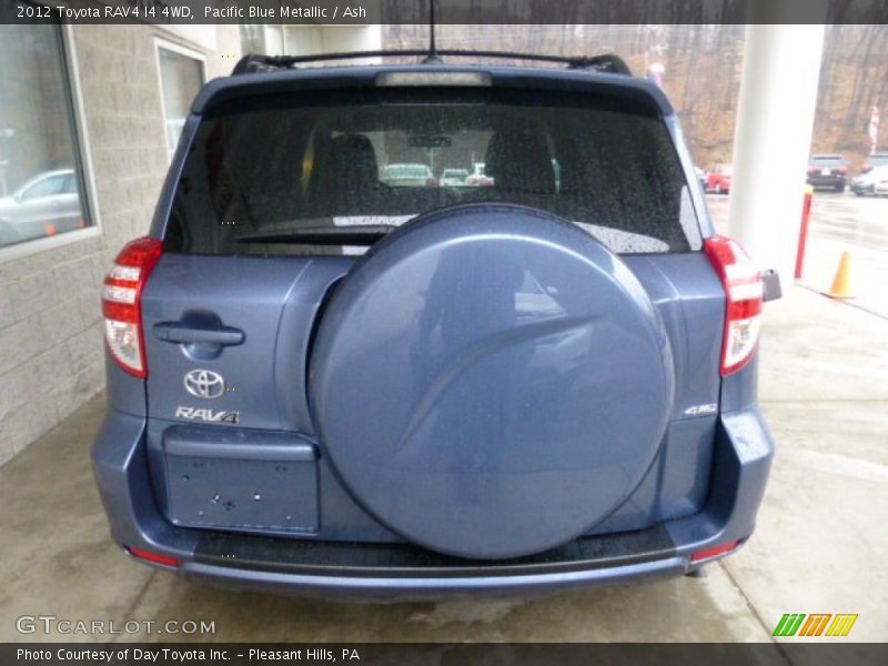 Pacific Blue Metallic / Ash 2012 Toyota RAV4 I4 4WD