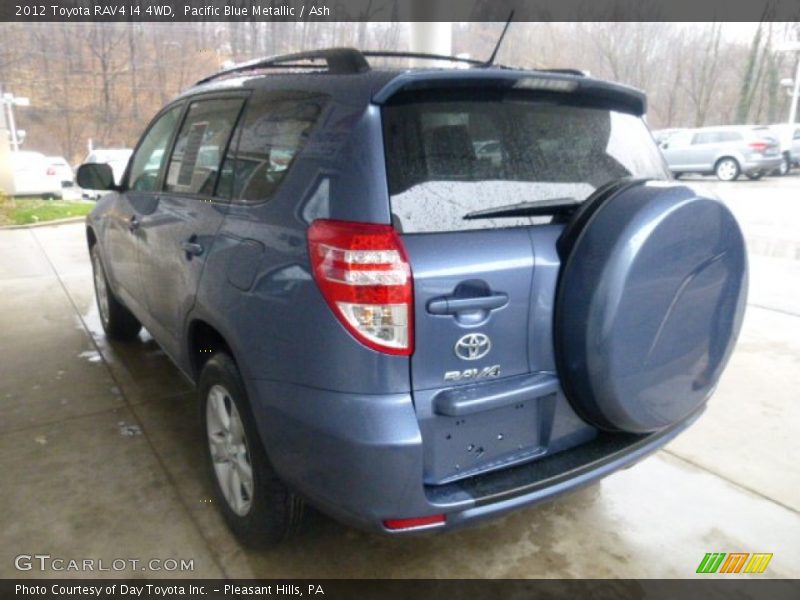 Pacific Blue Metallic / Ash 2012 Toyota RAV4 I4 4WD