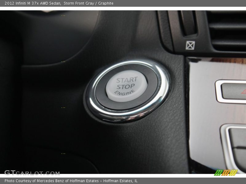 Storm Front Gray / Graphite 2012 Infiniti M 37x AWD Sedan