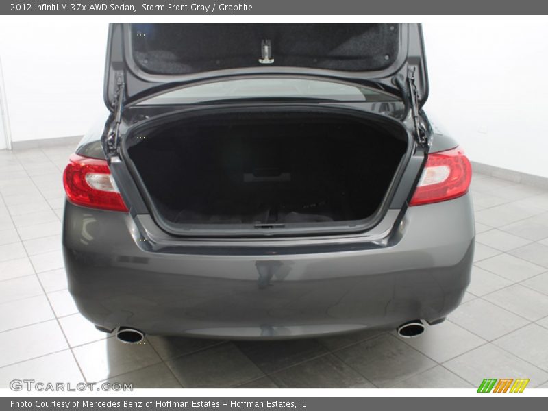 Storm Front Gray / Graphite 2012 Infiniti M 37x AWD Sedan