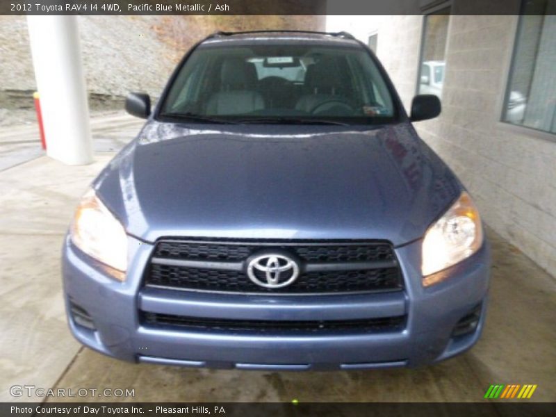 Pacific Blue Metallic / Ash 2012 Toyota RAV4 I4 4WD