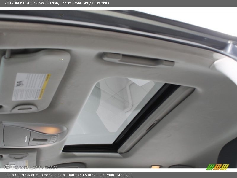 Sunroof of 2012 M 37x AWD Sedan