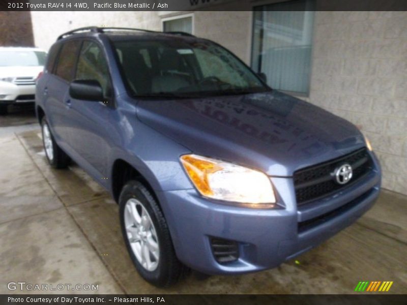 Pacific Blue Metallic / Ash 2012 Toyota RAV4 I4 4WD