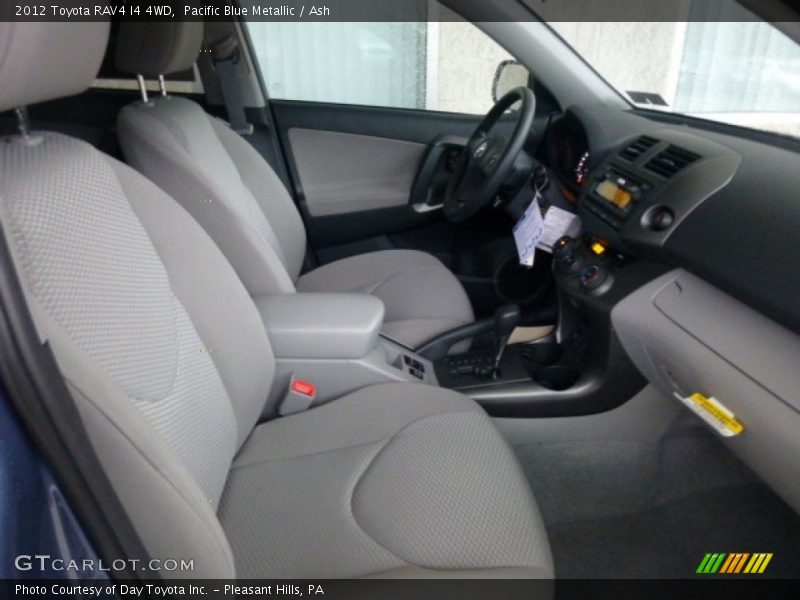 Pacific Blue Metallic / Ash 2012 Toyota RAV4 I4 4WD