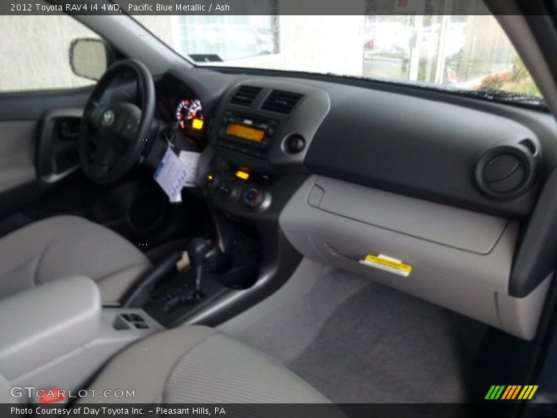 Pacific Blue Metallic / Ash 2012 Toyota RAV4 I4 4WD