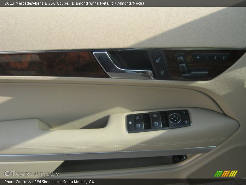 Diamond White Metallic / Almond/Mocha 2013 Mercedes-Benz E 350 Coupe