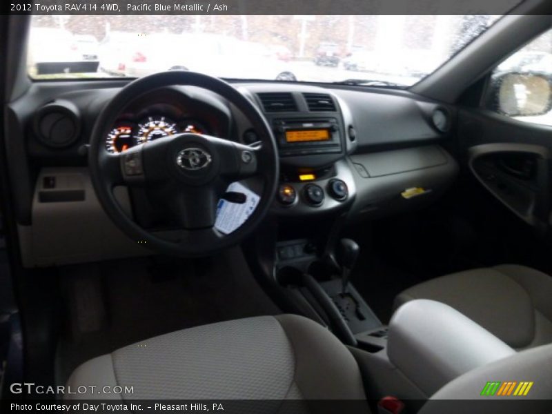 Pacific Blue Metallic / Ash 2012 Toyota RAV4 I4 4WD