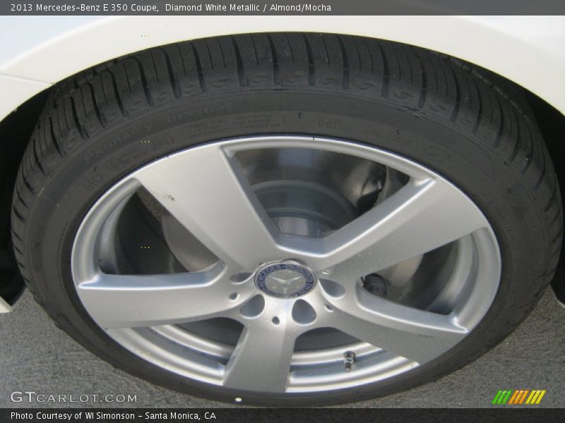 Diamond White Metallic / Almond/Mocha 2013 Mercedes-Benz E 350 Coupe