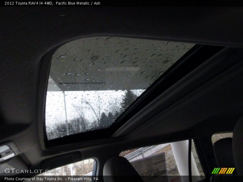 Pacific Blue Metallic / Ash 2012 Toyota RAV4 I4 4WD