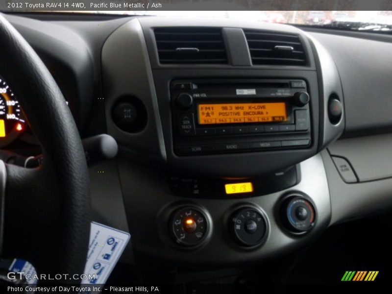 Pacific Blue Metallic / Ash 2012 Toyota RAV4 I4 4WD