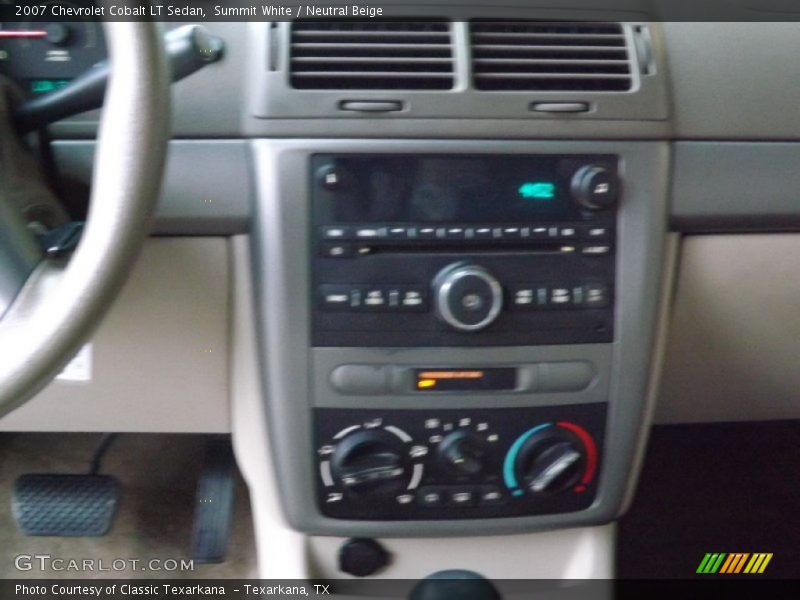 Summit White / Neutral Beige 2007 Chevrolet Cobalt LT Sedan