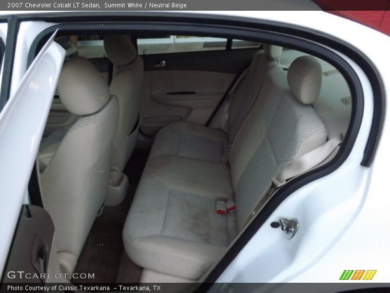 Summit White / Neutral Beige 2007 Chevrolet Cobalt LT Sedan