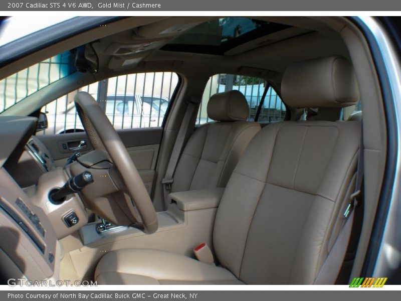 Gold Mist / Cashmere 2007 Cadillac STS 4 V6 AWD