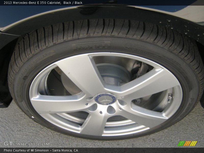 Black / Black 2013 Mercedes-Benz E 350 Cabriolet