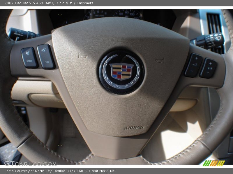 Gold Mist / Cashmere 2007 Cadillac STS 4 V6 AWD