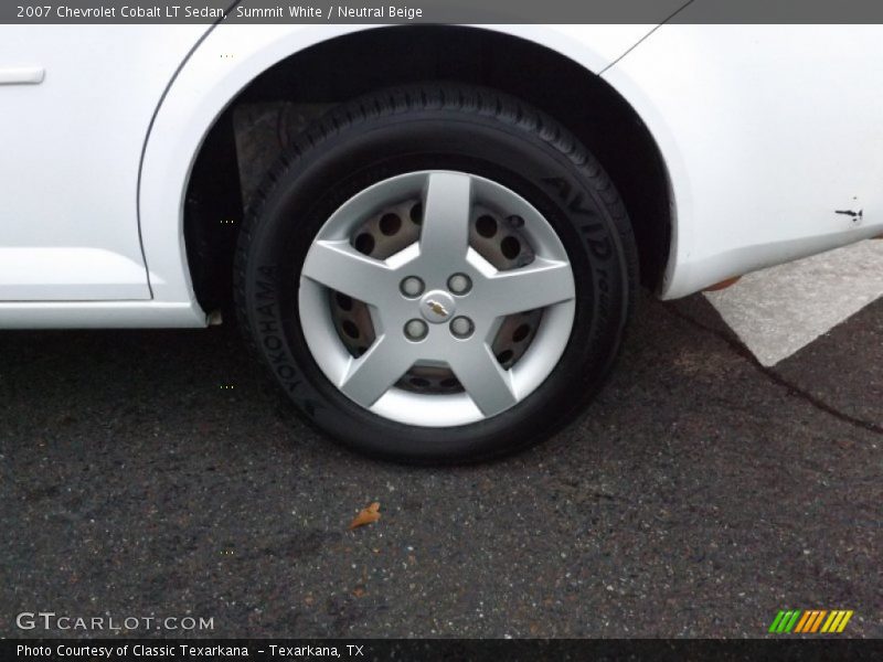 Summit White / Neutral Beige 2007 Chevrolet Cobalt LT Sedan