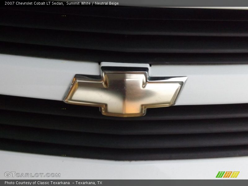 Summit White / Neutral Beige 2007 Chevrolet Cobalt LT Sedan