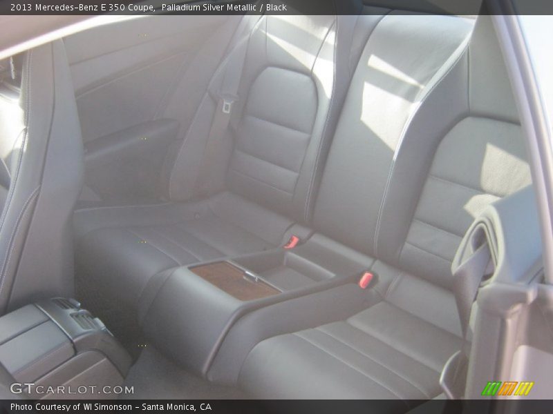 Palladium Silver Metallic / Black 2013 Mercedes-Benz E 350 Coupe