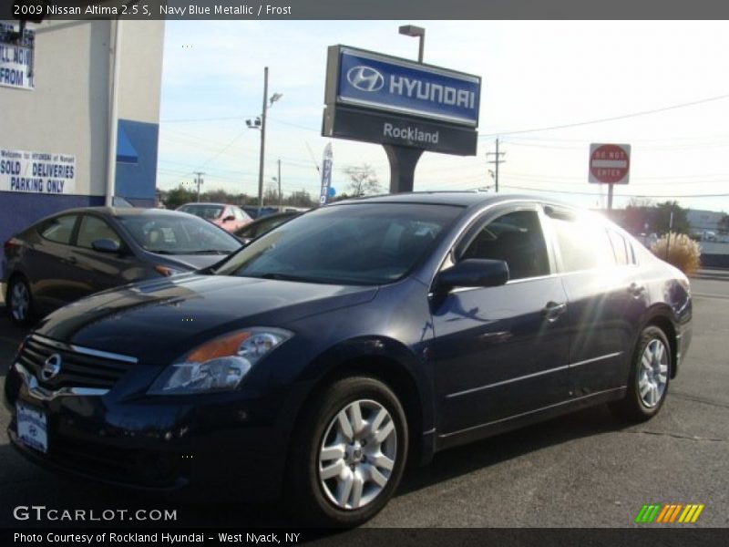 Navy Blue Metallic / Frost 2009 Nissan Altima 2.5 S